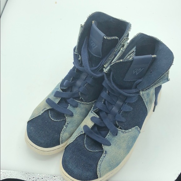 Nike Jordan Westbrook 0.2 BG Bleached Denim Sneakers Kids Size 6.5 - Picture 2 of 12